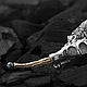 Брошь "Геката". Брошь-булавка. Alcedo Jewelry. Интернет-магазин Ярмарка Мастеров.  Фото №2