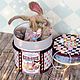 Order Teddy Giovanni rabbit circus rabbit collectible author's bunny. NatalyTools (natalytools). Livemaster. . Teddy Toys Фото №3