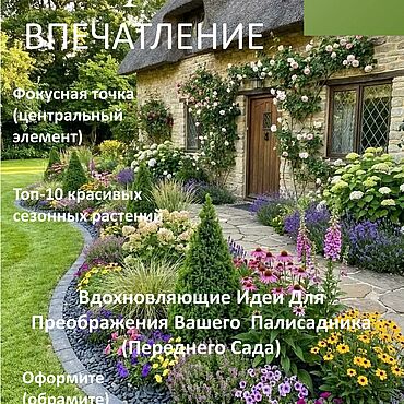 Материалы для творчества ручной работы. Ярмарка Мастеров - ручная работа «The English Garden» 2026 - ПЕРВОЕ ВПЕЧАТЛЕНИЕ Специальный выпуск.. Handmade.
