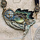 "Aurora Polaris 1820" колье. Колье. Julia Chernopazova Art Jewelry. Ярмарка Мастеров.  Фото №6