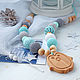 Slingobusy, necklace for mom - 'Peppermint penguin', Slingbus, St. Petersburg,  Фото №1