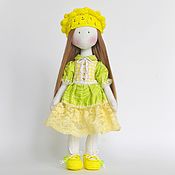 Textile doll Christina