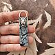 Кулон со снежным обсидианом "Тигр". Кулон. Vadjra-jewelry. Ярмарка Мастеров.  Фото №5