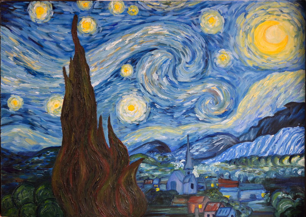 Звездная ночь ван гога. «Звёздная ночь» Ван Гог. Картина Мунка Звездная ночь. Ван Гог Звездная ночь с золотым сечением. Ван Гог зимняя ночь.
