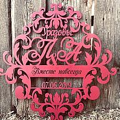 Свадебный салон handmade. Livemaster - original item Wedding monogram. Handmade.