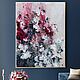 INTERIOR PAINTING WITH FLOWERS IN OIL ON CANVAS, Pictures, Samara,  Фото №1
