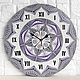 Mandala Wall Clock Interior for Home and Office, Watch, Akhtyrsky,  Фото №1