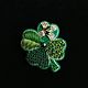 Brooch Clover. Brooches. PatinaBeadJewellery. Online shopping on My Livemaster.  Фото №2