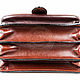 Womens leather bag 'Duet'. Classic Bag. Russian leather Guild. My Livemaster. Фото №4