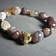 Bracelet with agate ' In the vast'. Bead bracelet. Beautiful gifts for the good people (Alura-lights). My Livemaster. Фото №4