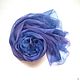 Buy Batik Stole Lavender Violet -1% silk Handmade Women's scarves and silk scarves stole Gift girl woman Ultraviolet Blue Scarf, Purple scarf Women's scarf, Buy scarf blue
