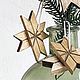 Ёлочная игрушка на ёлку из дерева Звезда. Подвески. Ирина Люмти          Декор из дерева. Ярмарка Мастеров.  Фото №6