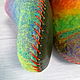 Felted Slippers. Slippers. Saenko Natalya. My Livemaster. Фото №7
