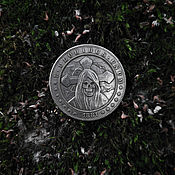 Сувениры и подарки handmade. Livemaster - original item Coin of the Keeper of the Gates of Death. Handmade.