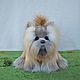 Yorkshire Terrier made from real fox fur, Stuffed Toys, Horde,  Фото №1
