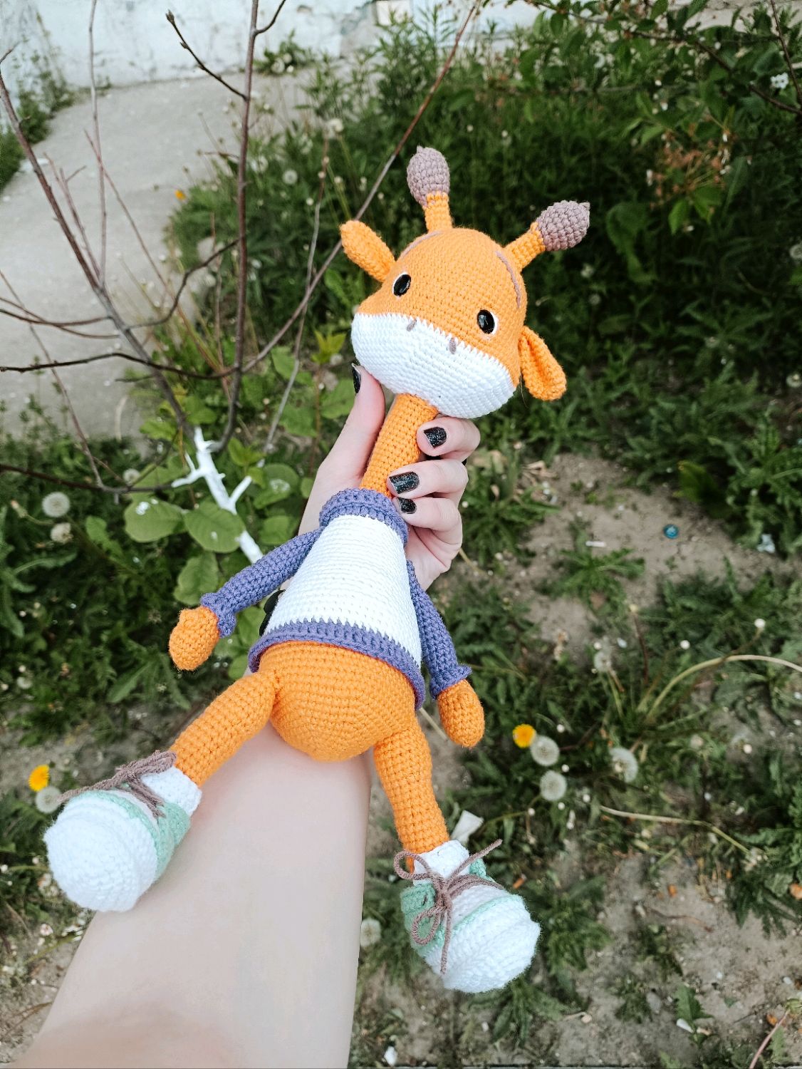 Жирафик кукла амигуруми в интернет-магазине на Ярмарке Мастеров ...
