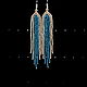 Earrings 'Light breeze'. Tassel earrings. Poslednii shtrih. Online shopping on My Livemaster.  Фото №2