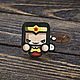 Wooden icon Wonder Woman, Badge, Moscow,  Фото №1