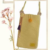 Сумки и аксессуары handmade. Livemaster - original item Children`s shoulder bag for phone.. Handmade.
