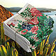 Toalla Waffle ' cactus Valley'. Towels. Knitted cozy. Ярмарка Мастеров.  Фото №4