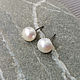 Earring studs ear studs set pearl white, Earrings, Voronezh,  Фото №1