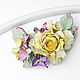 brooches: Floral Symphony. Brooches. lanssveta. Online shopping on My Livemaster.  Фото №2