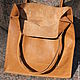 Order Leather bag light brown. migotobags. Livemaster. . Classic Bag Фото №3
