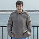 Заказать Свитер мужской оверсайз. IriscaFairyTale Ирина Хорошаева. Ярмарка Мастеров. . Свитеры мужские Фото №3