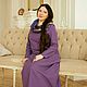 Dress for full A-line ' Lavender'. Dresses. Alexandra Maiskaya. My Livemaster. Фото №4