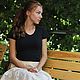 Заказать Подъюбник бежевый (нижняя юбка) хлопок-шитье. АЛИСА. Ярмарка Мастеров. . Юбки Фото №3