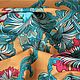 Заказать 44698828 Ткань муслин плательный (Alta moda) , Италия. Эксклюзивные итальянские ткани (pret-a-porte). Ярмарка Мастеров. . Ткани Фото №3