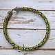 Order Lime Python Bead Harness. Natalya | Handmade jewelry  |. Livemaster. . Necklace Фото №3