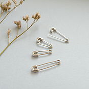 Украшения handmade. Livemaster - original item Silver pin. Earring. Handmade.