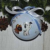 Сувениры и подарки handmade. Livemaster - original item Christmas tree decoupage balloon 
