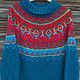 Knitted sweater 'Norwegian'. Lopayesa. Handmade, Sweaters, Samara,  Фото №1