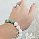 Set of jewelry with amazonite and mother of pearl. Jewelry Sets. Veresk (veresk18). My Livemaster. Фото №4