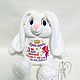 Order A soft toy with personalized embroidery, a gift for children. igolochka51. Livemaster. . Stuffed Toys Фото №3
