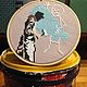 Заказать Art killer. Banksy. Вышитая картина в пяльцах. Hoop art. Стежки дерзят. Ярмарка Мастеров. . Картины Фото №3