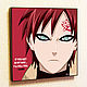 Picture poster Gaara Anime Naruto in the style of Pop Art, Pictures, Moscow,  Фото №1
