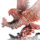 Solid jasper eagle carving with the spread wings a wooden stand, Figurines, Moscow,  Фото №1