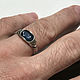 Male Vedic Silver Ring with an Unheated Blue Sapphire. Rings. Bauroom - vedic jewelry & gemstones (bauroom). My Livemaster. Фото №6