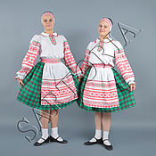 Одежда handmade. Livemaster - original item Dance, horeograficheskoy Belarusian costume. Handmade.