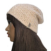 Аксессуары handmade. Livemaster - original item Caps: Hat knitted Winnie. Handmade.