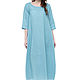Boho dress made of natural linen. Dresses. etnoart. Online shopping on My Livemaster.  Фото №2