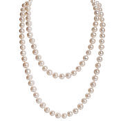 Double Pearl Necklace