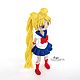 Заказать Мастер-класс Кукла Sailor Moon (описание вязания). HandMade by Venelopa'TOYS. Ярмарка Мастеров. . Схемы для вязания Фото №3