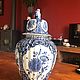 Set 'Blue castle', handmade, Delft (Holland). Vintage vases. Dutch West - Indian Company. My Livemaster. Фото №5