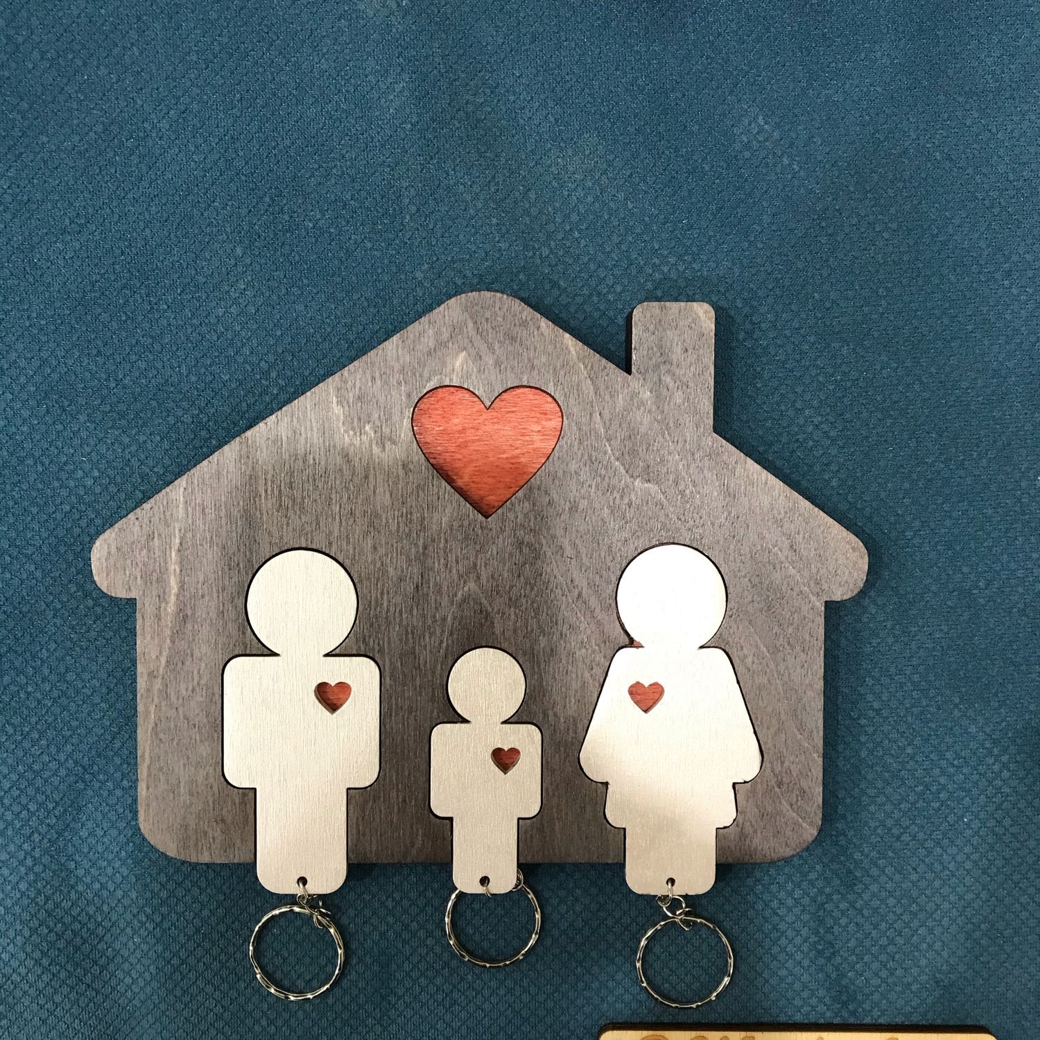 Ключница с брелками в интернет-магазине Ярмарка Мастеров по цене 500 ...