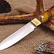 Северный нож средний "БЫHAХ" Bohler K 340. Ножи. Кузница Братьев Касаткиных. Интернет-магазин Ярмарка Мастеров.  Фото №2