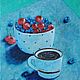 Oil painting ' Berries', Pictures, Moscow,  Фото №1